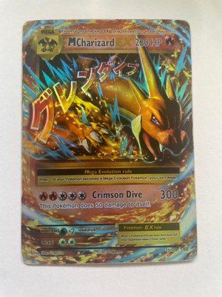 Carta Pokémon Mega Charizard EX