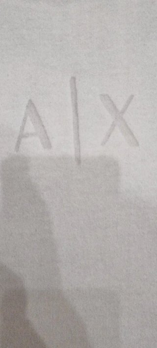 Maglioncino Armani Exchange bianco taglia M