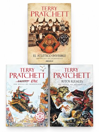 Lote de 10 libros de Terry Pratchett – Mundodisco