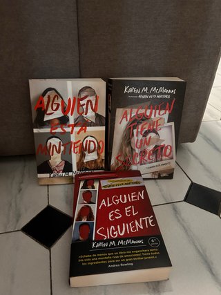 Pack 3 libros Alguien esta Mintiendo