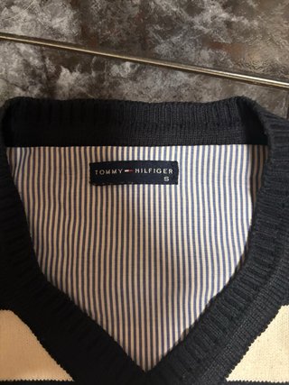 Jersey Tommy Hilfiger Rayas Azul/Blanco