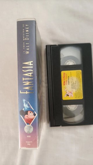 VHS Fantasía Walt Disney