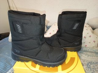 Botas de nieve Quechua niña negras