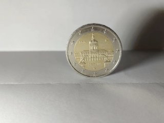 2 Euro Germania Castello Charlottenburg Zecca A
