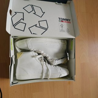Zapatillas Tommy Jeans Botín Blancas Nuevas