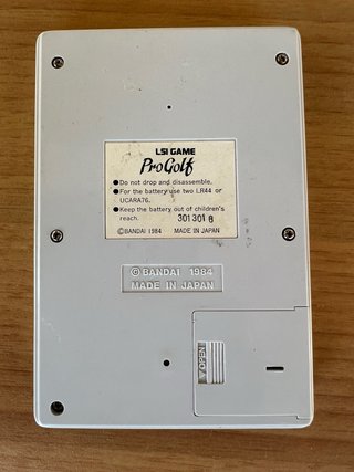 Bandai Pro Golf 1984 Gioco Elettronico Giapponese