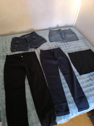 Lote Ropa Mujer: Pantalones y Faldas