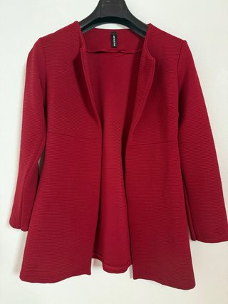 Blazer rojo mujer