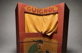 Guiñol portátil Francia Siglo XIX