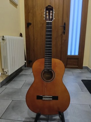 Guitarra Española y Acústica Negra