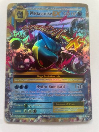 Carta Pokémon Mega Blastoise EX