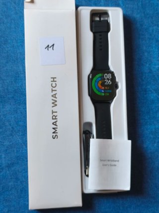 Smartwatch Negro Caja Manuales
