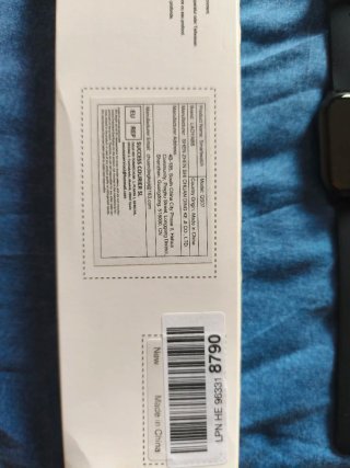 Smartwatch Negro Caja Manuales