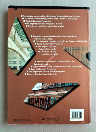 Llibre Arquitectura a Catalunya. Libro book