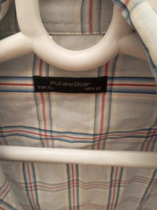 Camisa Pull&Bear cuadros talla L