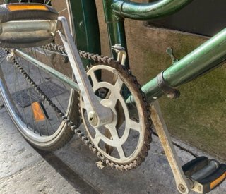 Bicicleta Vintage Holandesa Verde