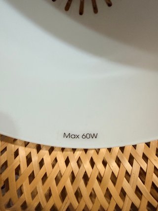 Lámpara Colgante IKEA BÖJA Bambú 40cm