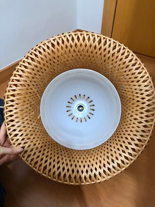 Lámpara Colgante IKEA BÖJA Bambú 40cm