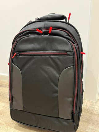 Mochila trolley foto Hama Miami 200 con ruedas