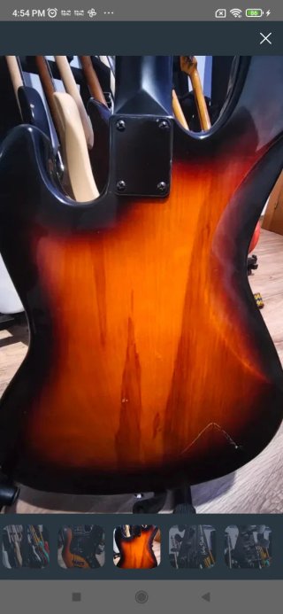 Bajo H&B tipo Jazz Bass