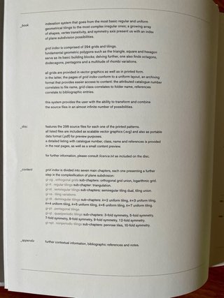 Libro CD Grid Index - Carsten Nicolai