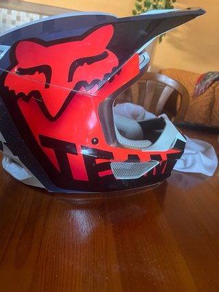Casco Moto Infantil Fox  Pantalones fox y ufo