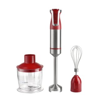 Batidora de mano 3 en 1 800 W · roja