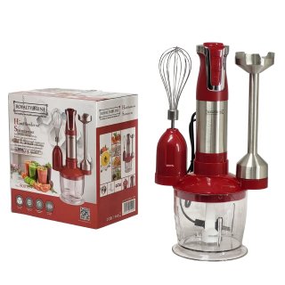 Batidora de mano 3 en 1 800 W · roja
