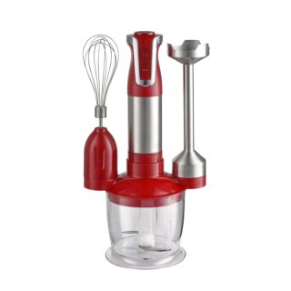 Batidora de mano 3 en 1 800 W · roja