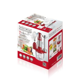 Batidora de mano 3 en 1 800 W · roja
