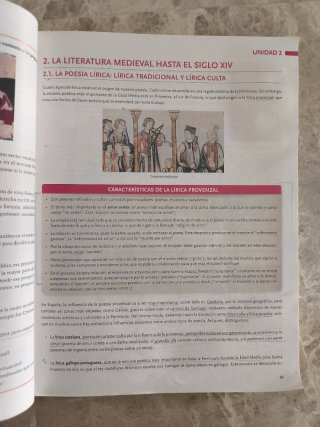 Lengua castellana y literatura, 1 BACH.