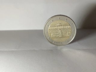 2 Euro Germania Brandenburgo Zecca D 2020