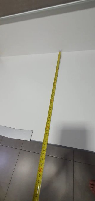 Mesa abatible pared blanca 80x55 cm