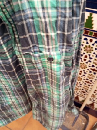 Camisa cuadros Pull&Bear XL