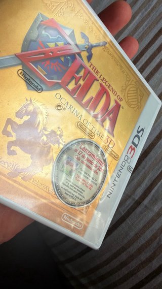 The Legend of Zelda Ocarina of Time 3D Caja