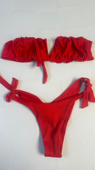 Bikini Rojo Mujer