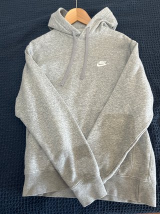 Sudadera Nike Gris con Capucha Talla S