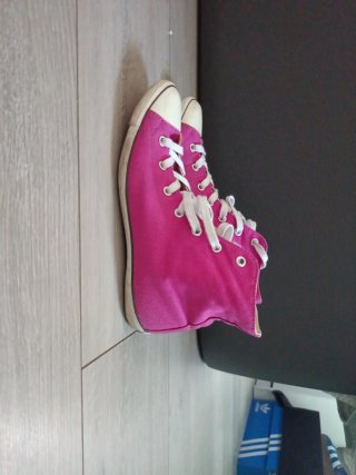 Zapatillas Converse Altas Rosas