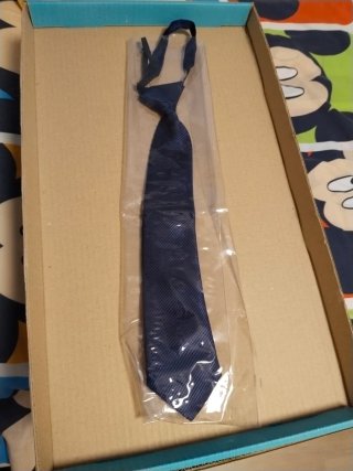 Corbata niño azul 7-10 años