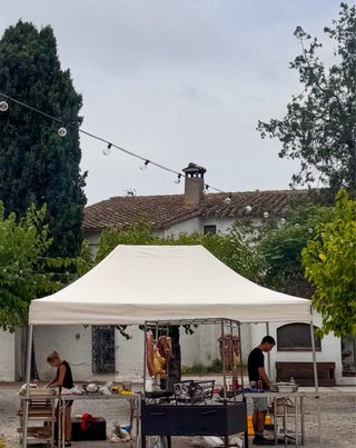 Carpa Plegable TOOLPORT 3x4,5 M Blanca