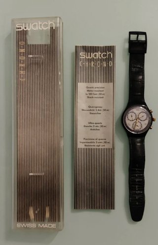 Swatch Chrono SCN104 (1993) con scatola