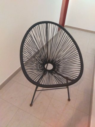 Silla Acapulco Negra