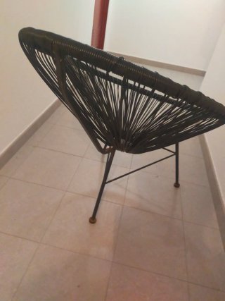 Silla Acapulco Negra