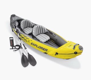 Kayak Hinchable INTEX Explorer K2 + Remos