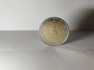 2 Euro Germania Castello Wartburg Zecca F 2022