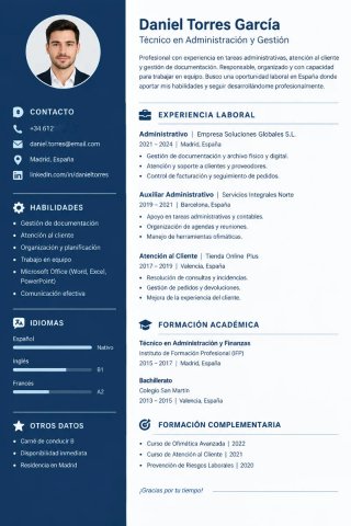 Adaptación de CV para buscar Trabajo (Formato ATS)