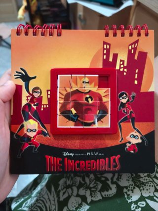 Libreta Los Increíbles Disney Pixar