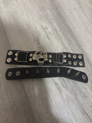 Pulseras Heavy Metal Calavera y Pinchos