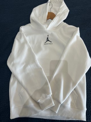 Sudadera Jordan Basketball Talla S Blanca