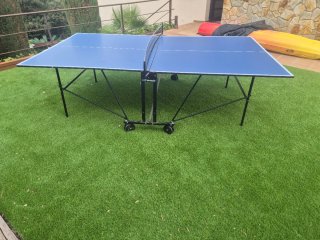 Mesa de ping pong plegable